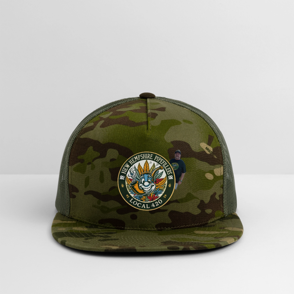 NEW HEMPSHIRE CHRIS CAMO Trucker Hat - MultiCam\green