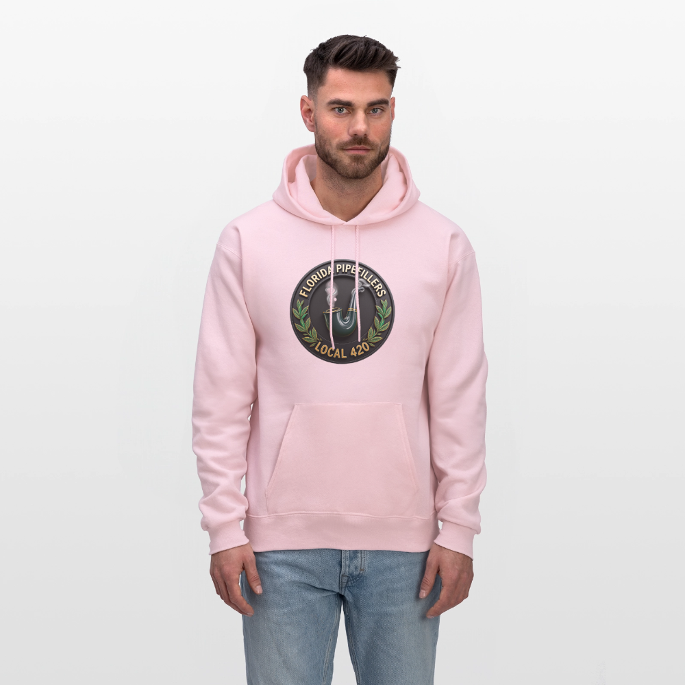 FLORIDA PIPEFILLERS LOCAL 420 Men's Hoodie - pale pink