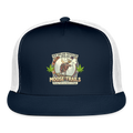 NEW ENGLAND PIPEFILLERS LOCAL 420 "MOOSE TRAILS" Snapback Trucker Hat - navy/white