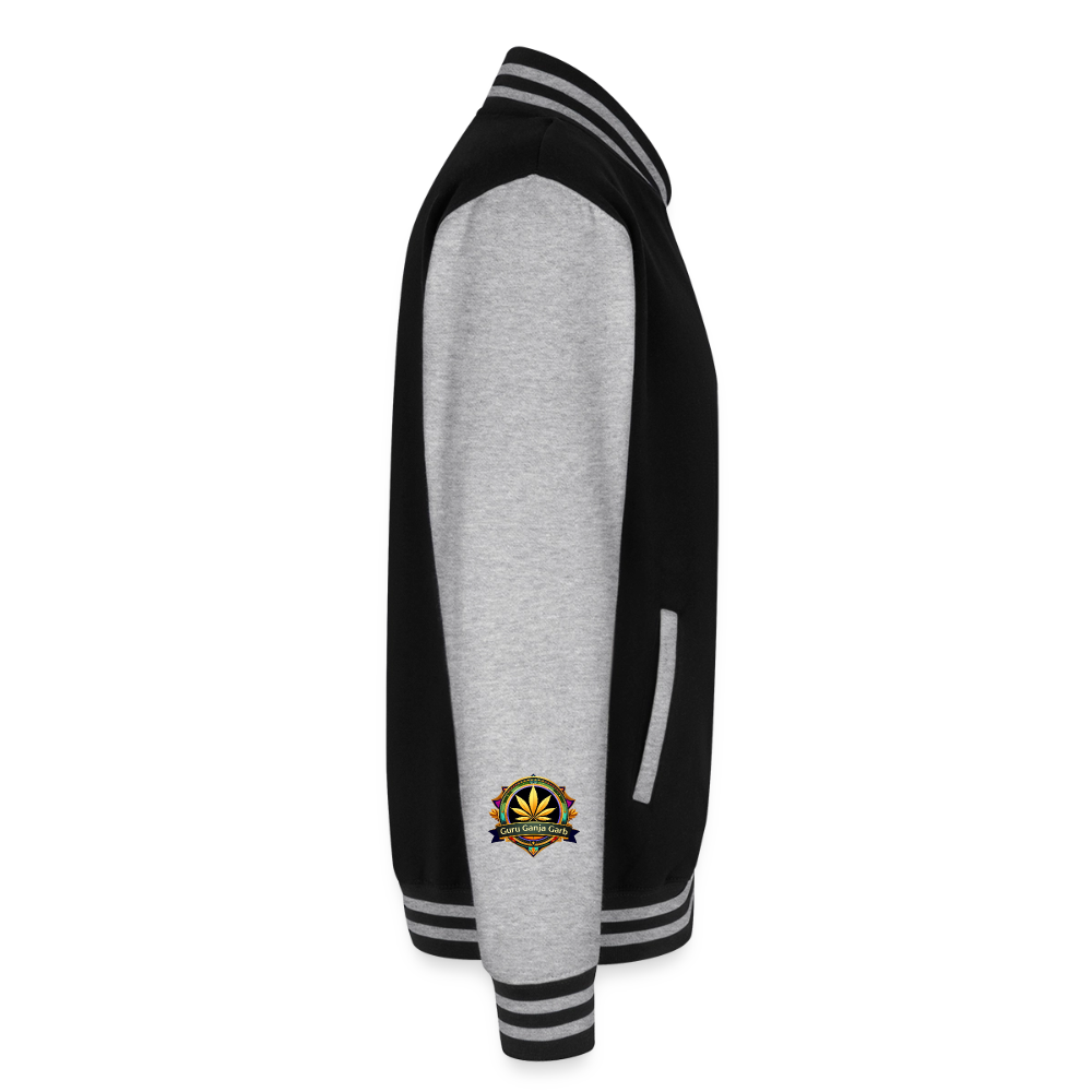 COLORADO PIPEFILLERS LOCAL 420 / 4 EMBLEM Unisex College Sweat Jacket - black/heather grey