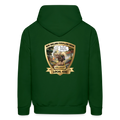 NEW ENGLAND PIPEFILLERS LOCAL 420 HERBIE HERBIVORE F/B EMBLEMS Men's Hoodie - forest green