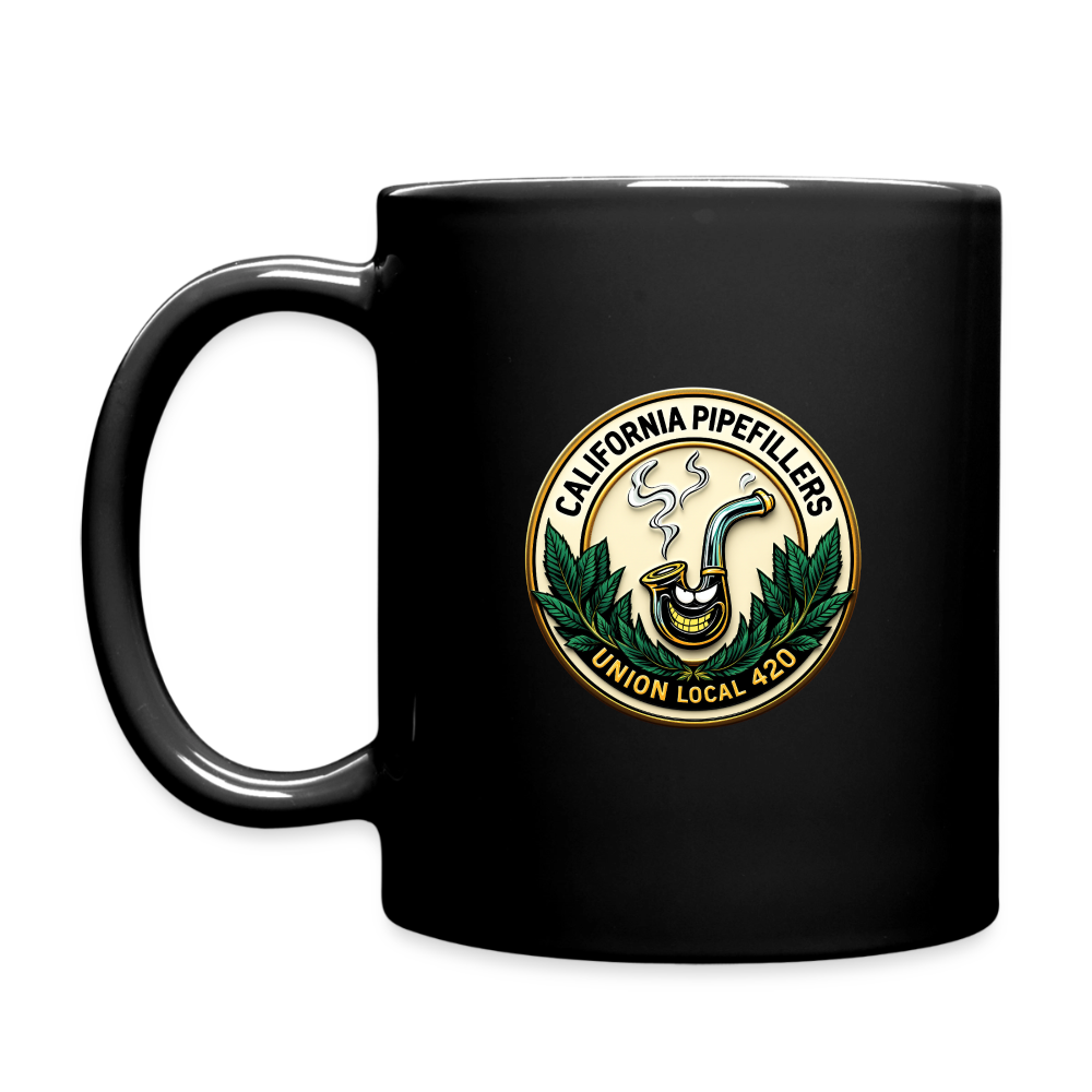 CALIFORNIA PIPEFILLERS UNION LOCAL 420 Full Color Mug - black