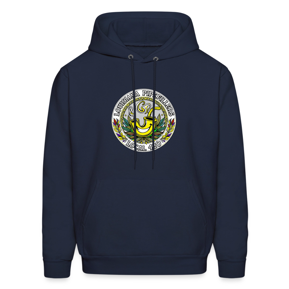 LOUISIANA PIPEFILLERS LOCAL 420 Men's Hoodie - navy