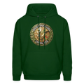OHIO PIPEFILLERS LOCAL 420  Men's Hoodie - forest green