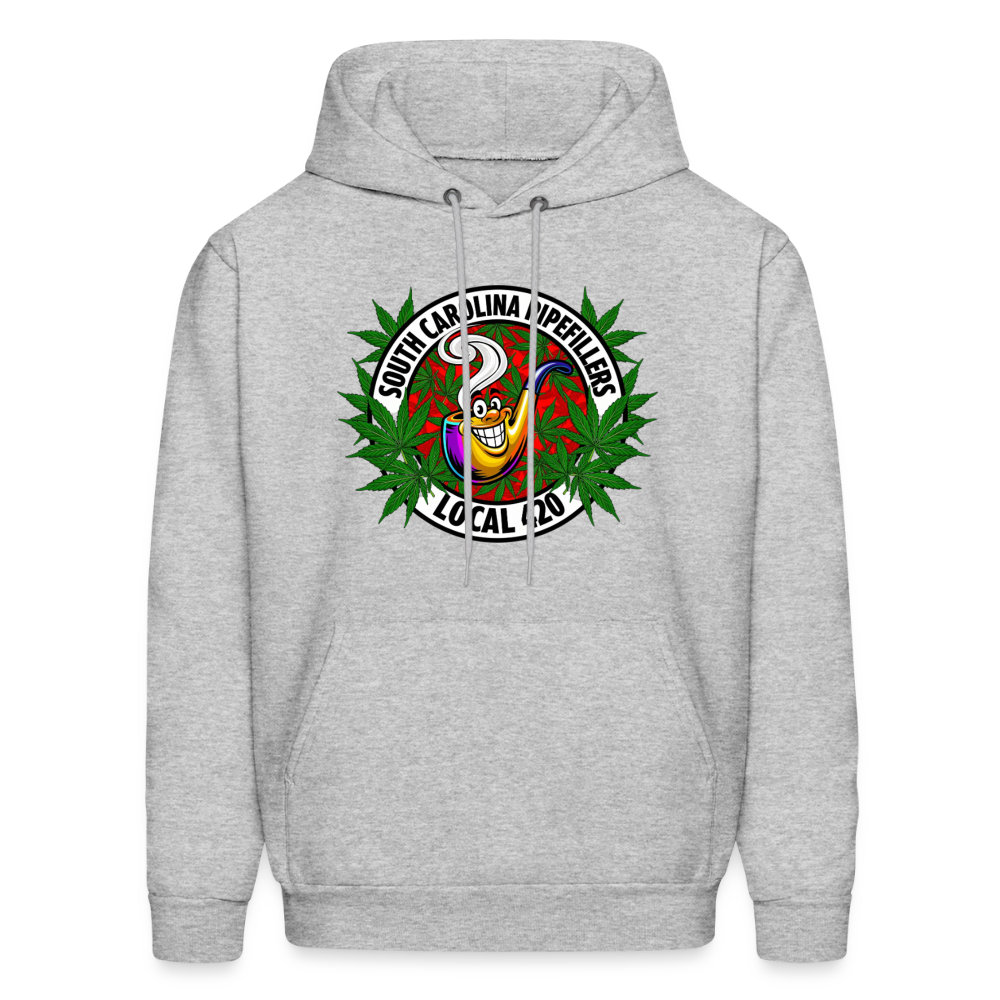 SOUTH CAROLINA PIPEFILLERS LOCAL 420 Men's Hoodie - heather gray