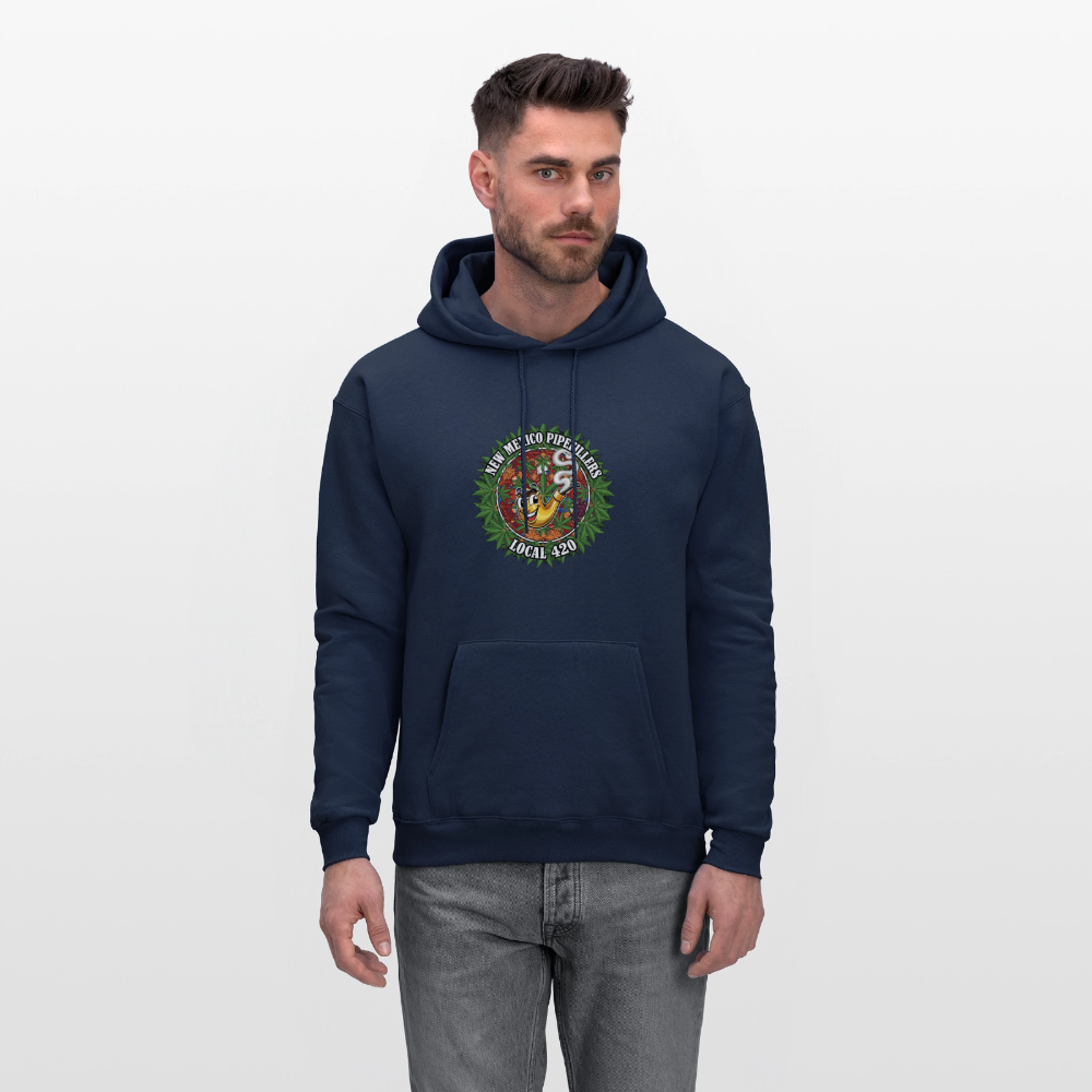 NEW MEXICO PIPEFILLERS LOCAL 420 Men's Hoodie - navy