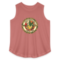 TEXAS PIPEFILLERS LOCAL 420 Women's Curvy Relaxed Tank Top - mauve