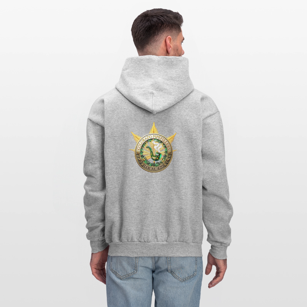 COLORADO PIPEFILLERS LOCAL 420 Men's Hoodie - heather gray