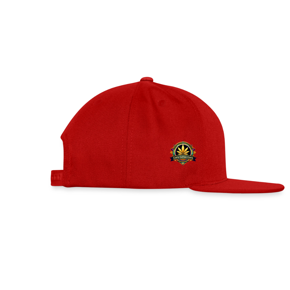NEW HEMPSHIRE PIPEFILLERS LOCAL 420 Snapback Baseball Cap - red