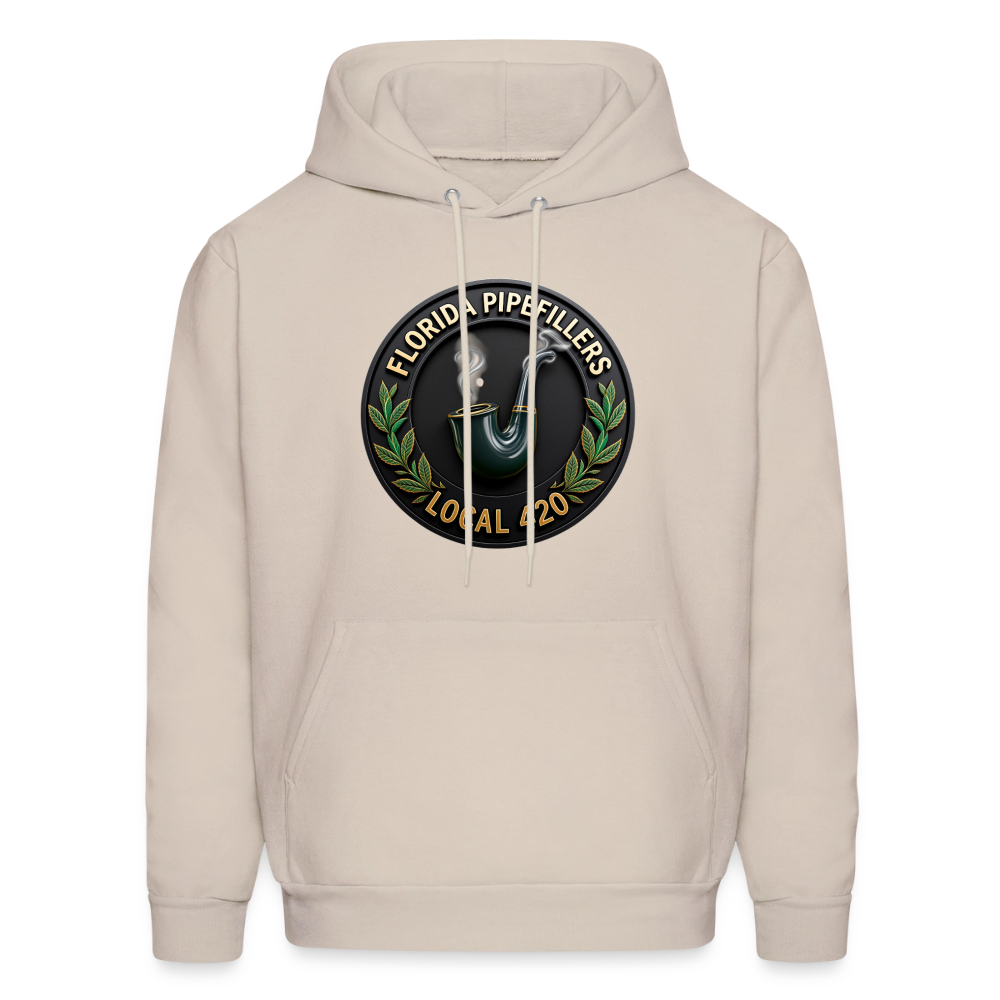 FLORIDA PIPEFILLERS LOCAL 420 Men's Hoodie - Sand