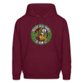 WASHINGTON PIPEFILLERS LOCAL 420 Men's Hoodie - burgundy