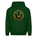 ARIZONIA PIPEFILLERS LOCAL 420 F/B DESIGN Men's Hoodie - forest green