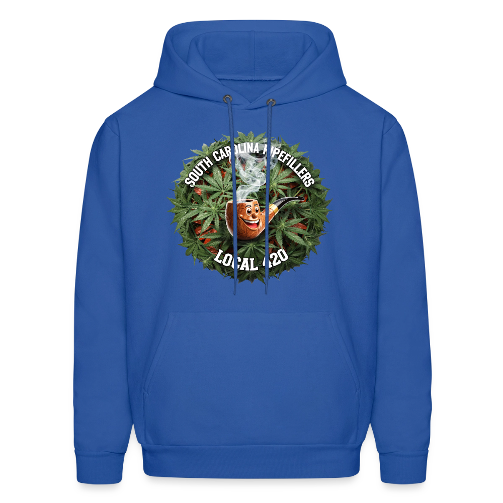 SOUTH CAROLINA PIPEFILLERS LOCAL 420 F/B DESIGN Men's Hoodie - royal blue