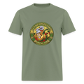 UTAH PIPEFILLERS LOCAL 420 F/B DESIGN Men's T-Shirt - military green