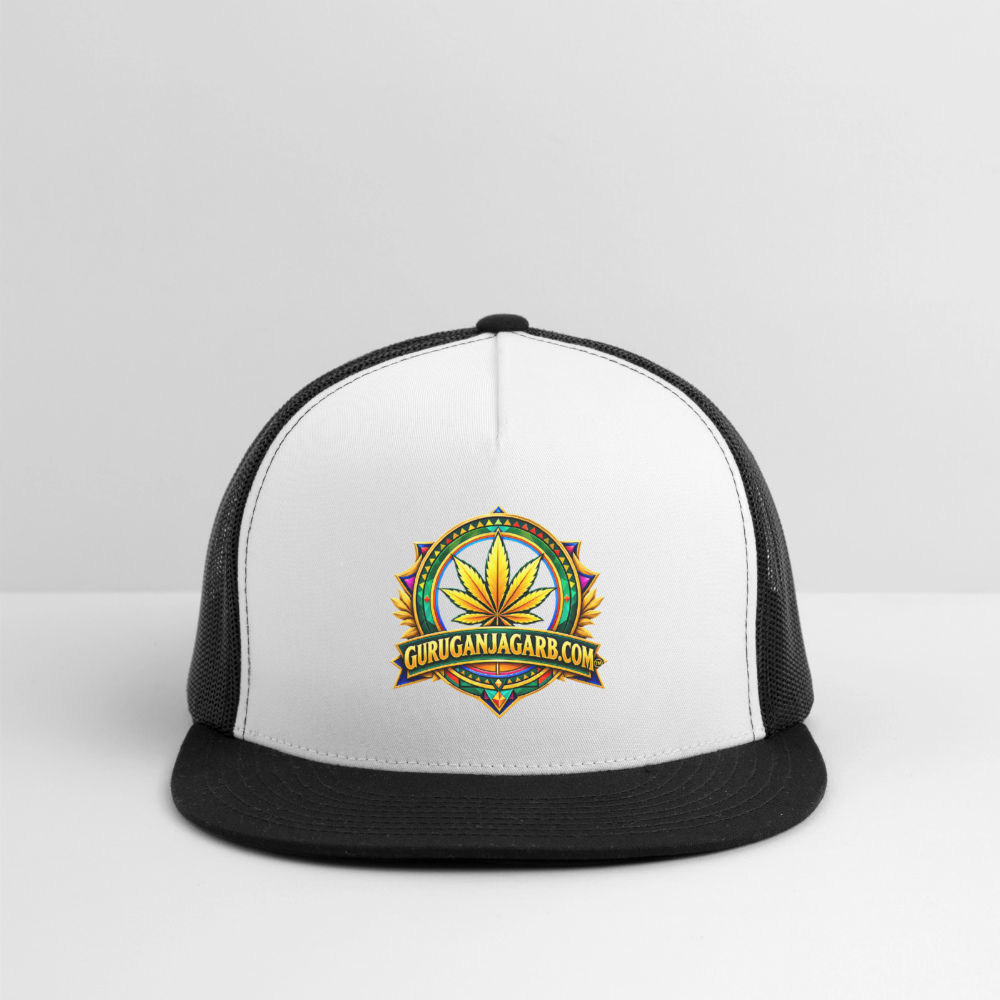 GGGGTM TRUCKER CAP - white/black