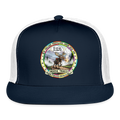 Trucker Hat - navy/white
