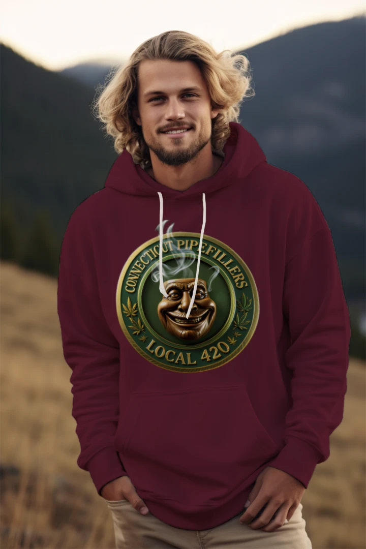 CONNECTICUT PIPEFILLERS LOCAL 420 Port & Company ® - Core Fleece Pullover Hooded Sweatshirt