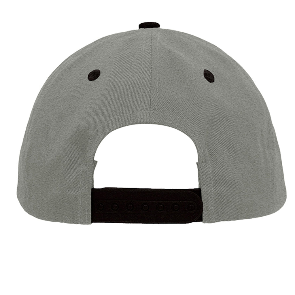 Heather Grey/ Black - C408 - BACK