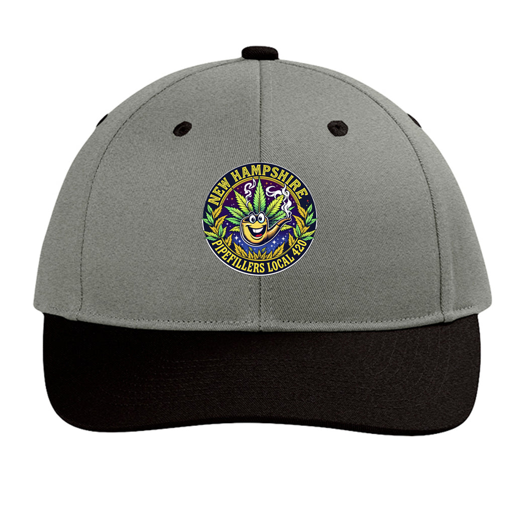 Heather Grey/ Black - C408 - FRONT