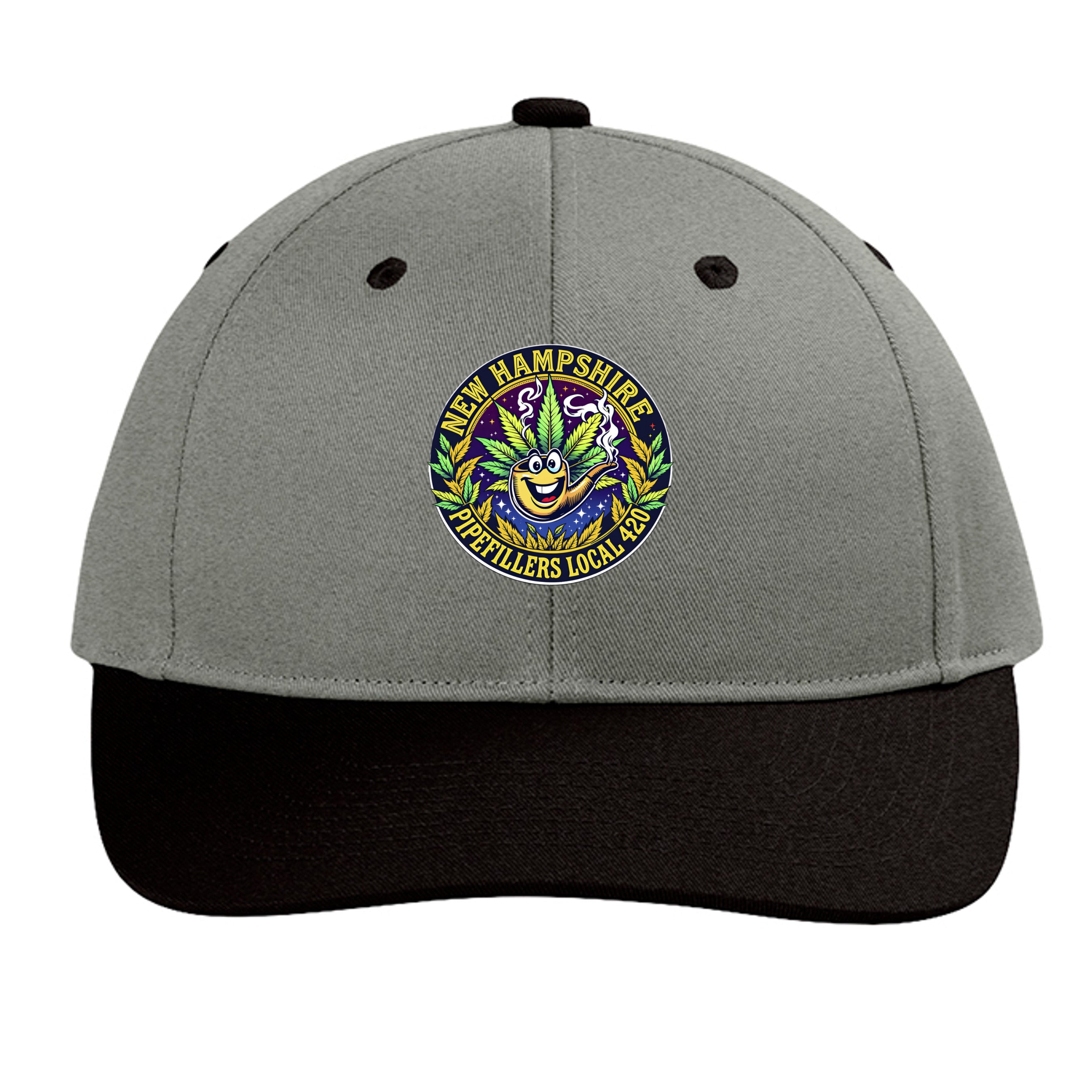 Heather Grey/ Black - C408 - FRONT